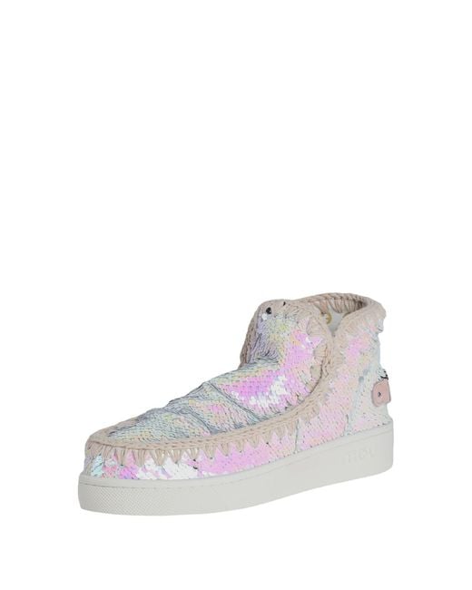 Mou Purple Ankle Boots