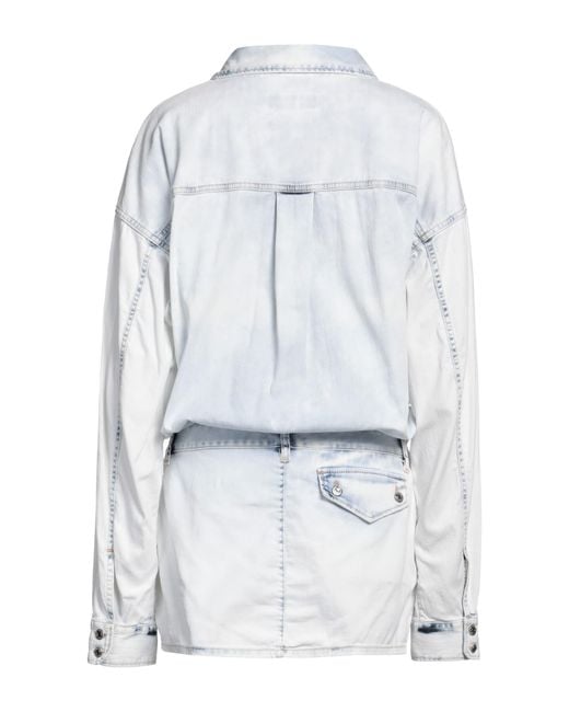 DSquared² Blue Mini Dress