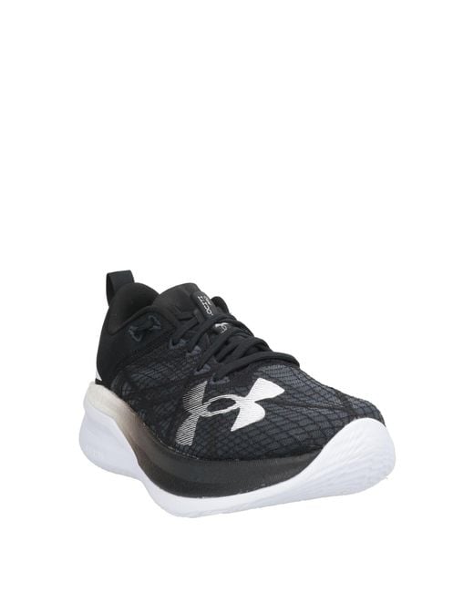 Under Armour Black Sneakers Textile Fibers