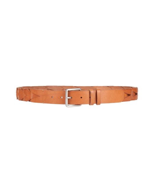 Fedeli White Belt Leather for men