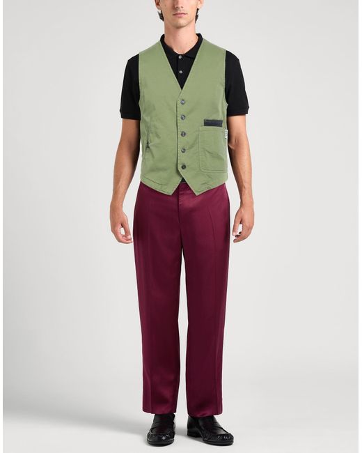 Berna Green Waistcoat for men