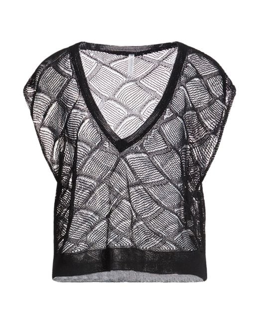 Daniele Fiesoli Gray Sweaters