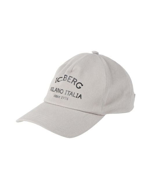 Cappello di Iceberg in Gray da Uomo