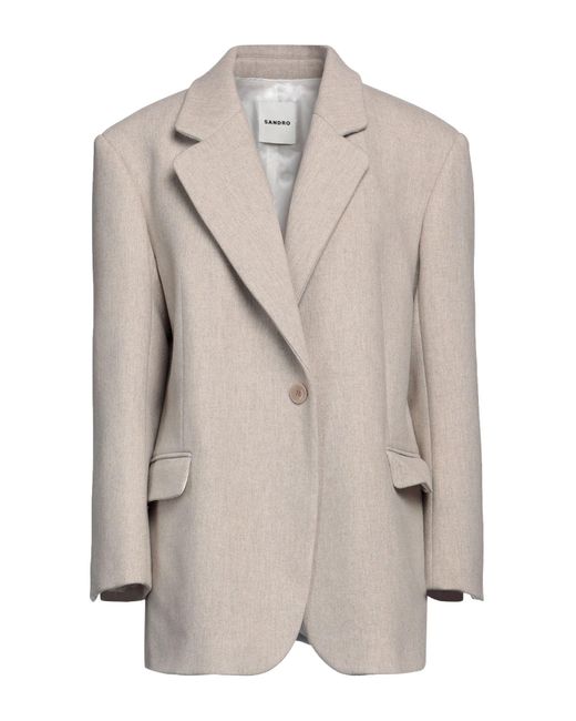 Sandro Natural Blazer