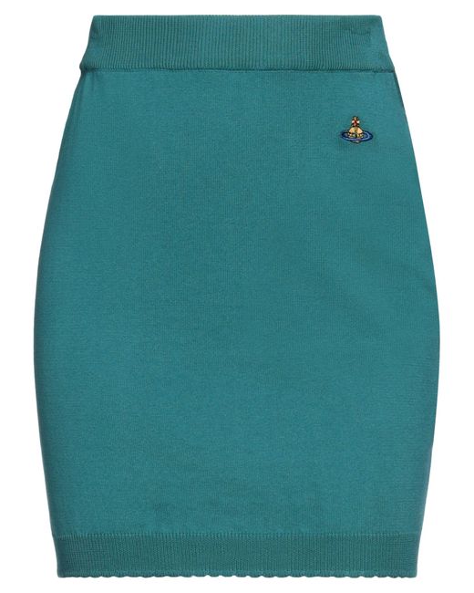 Vivienne Westwood Blue Mini Skirt