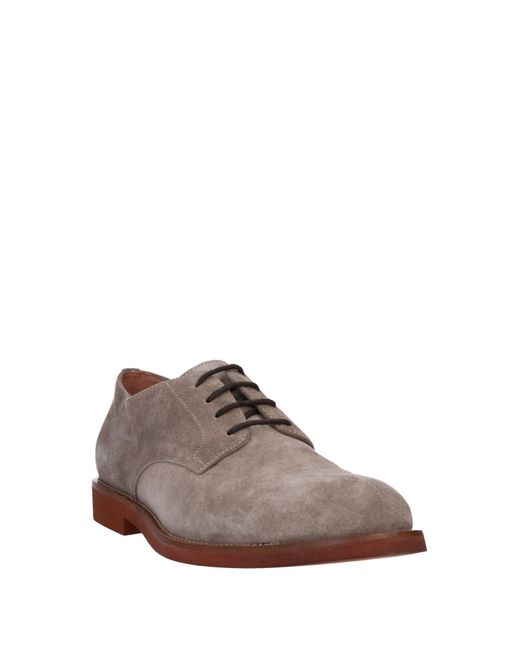 Frau Brown Lace-up Shoes for men