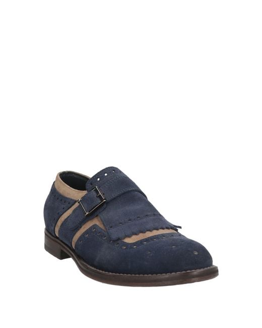 Seboy's Blue Loafers Leather for men