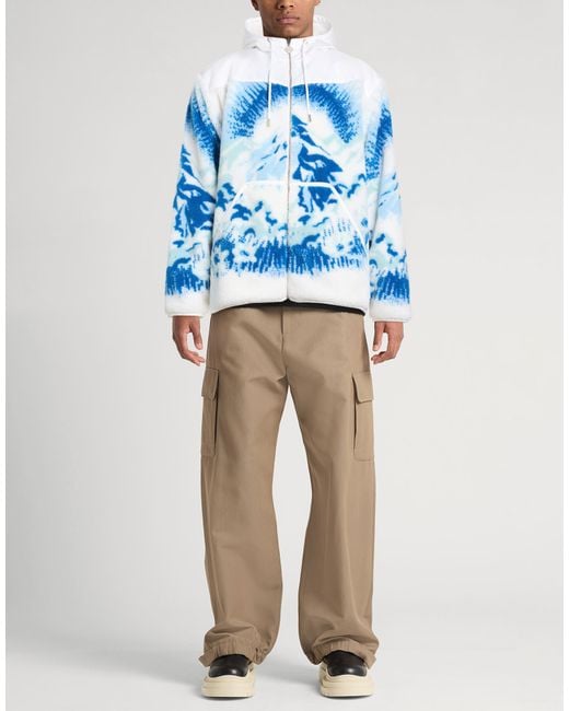 Casablanca Blue Jacket Recycled Polyester, Polyester for men