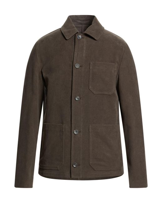 Montedoro Brown By Slowear Jacket Cotton for men