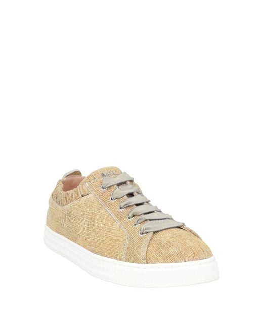 Agl Attilio Giusti Leombruni Natural Sneakers Textile Fibers
