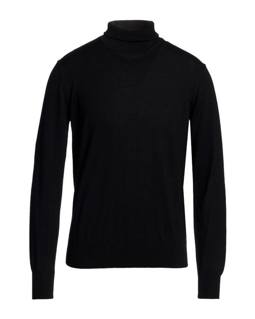 Herno Black Turtlenecks for men