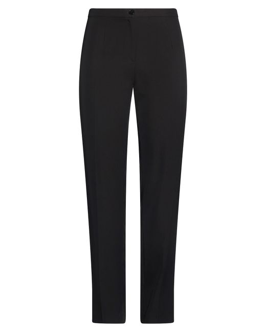 Elena Miro Black Pants Polyester, Elastane