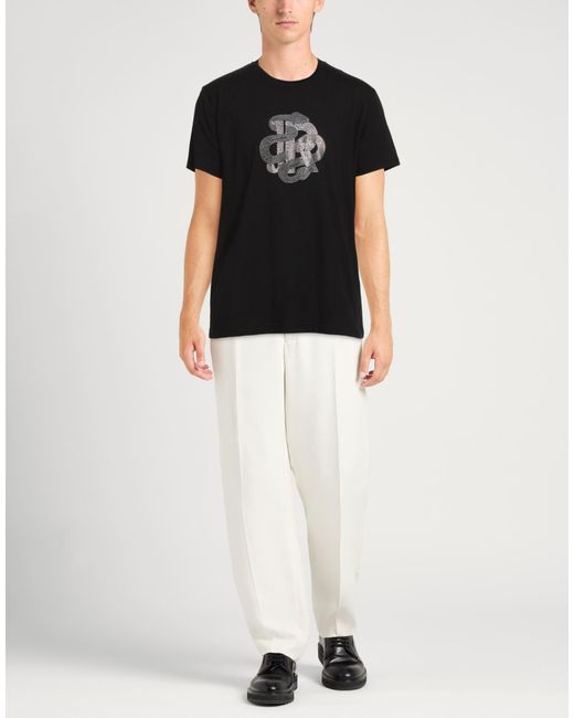 John Richmond Black T-Shirts for men