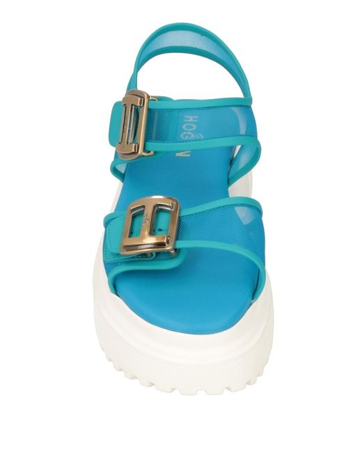 Hogan Blue Sandals