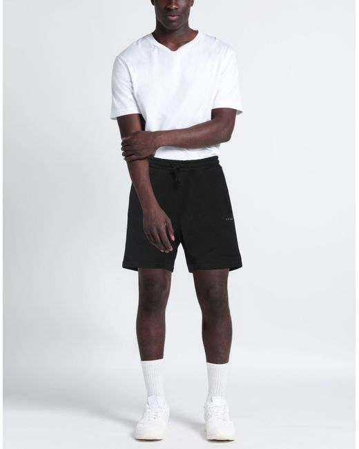 Les Hommes Black Shorts & Bermuda Shorts for men