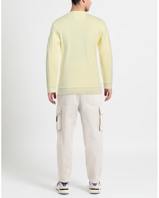 C P Company Yellow Sweatshirt for men