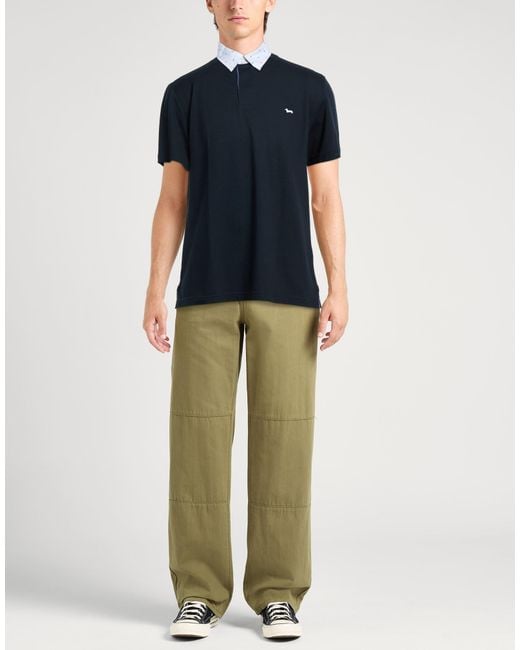 Harmont & Blaine Blue Polo Shirts for men