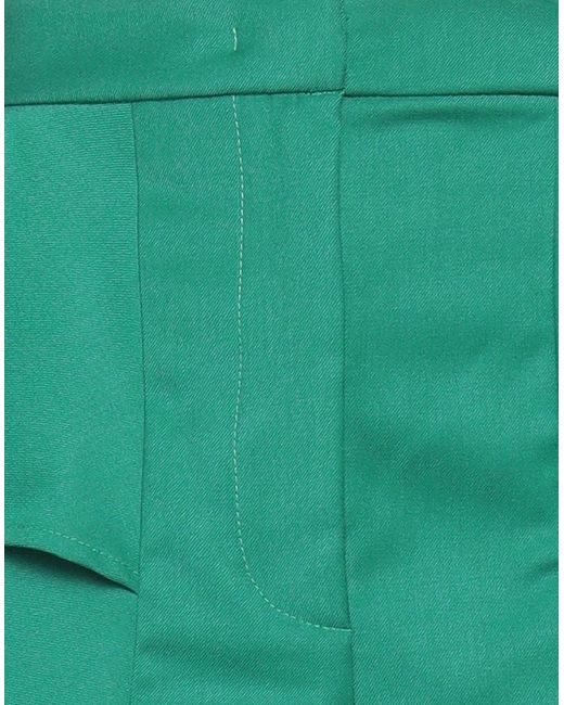 Jijil Green Shorts & Bermuda Shorts