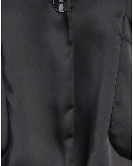 Herno Black Blazer Polyester