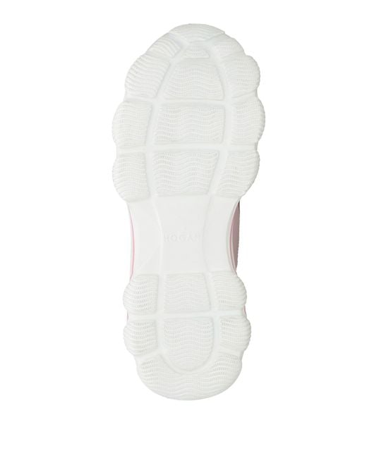 Hogan Pink #Specialmadeupcycled Limited Edition Sneakers Leather, Textile Fibers