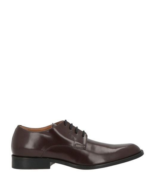 Dries Van Noten Brown Lace-Up Shoes