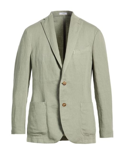 Boglioli Green Blazer for men