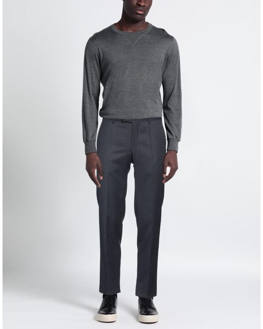 Baldessarini Blue Pants Virgin Wool for men
