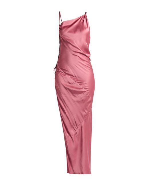 Rick Owens Pink Maxi Dresses
