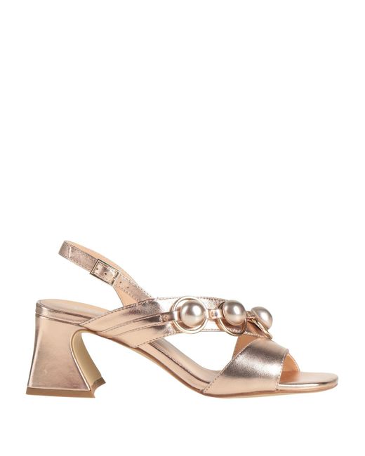 CafeNoir Natural Sandals