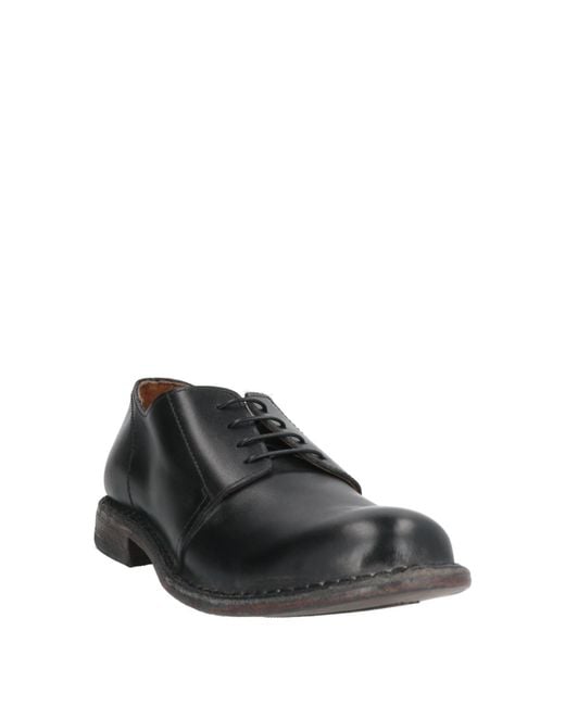 Moma Gray Lace-Up Shoes