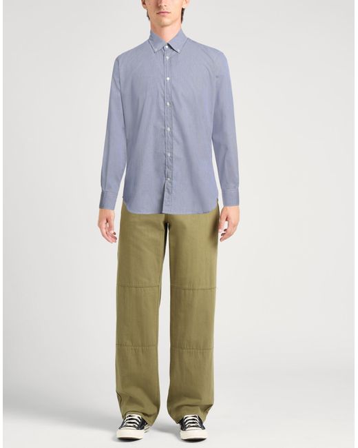 Brooksfield Blue Shirt Cotton for men