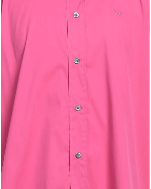 Emporio Armani Pink Shirt for men