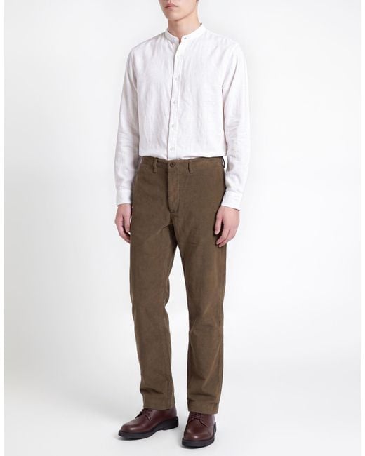 Fay Green Khaki Pants Cotton for men