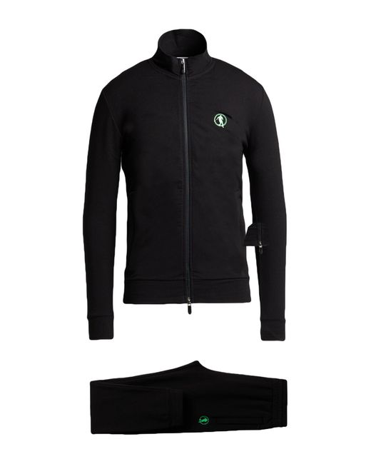 Bikkembergs Black Tracksuit for men