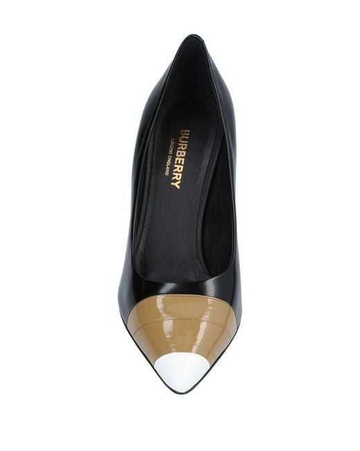 Burberry Black Pumps Soft Leather