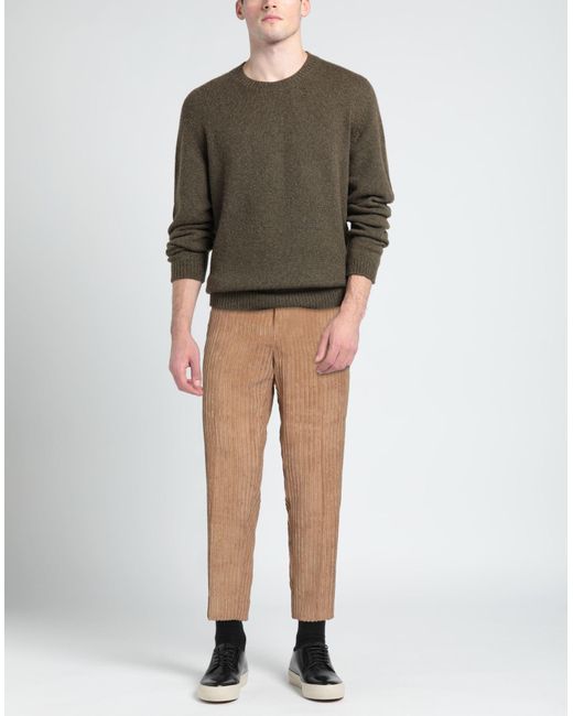 Briglia 1949 Natural Racconta La Sartoria Camel Pants Polyester, Polyamide for men