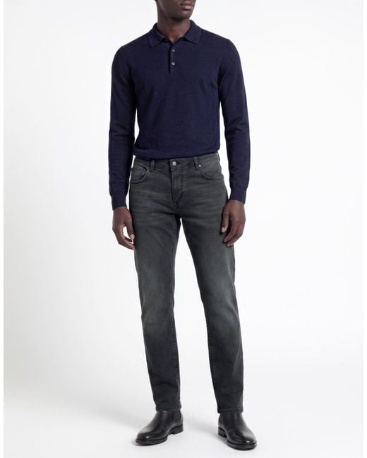 Baldessarini Blue Jeans Cotton, Elastane for men