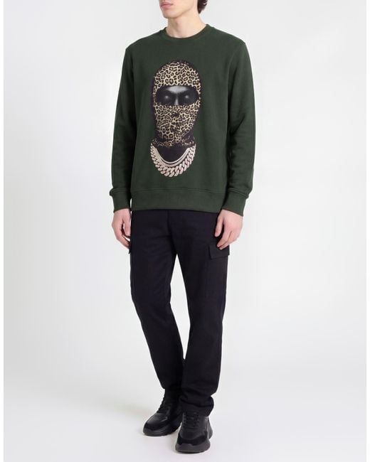 Ih Nom Uh Nit Green Military Sweatshirt Cotton for men