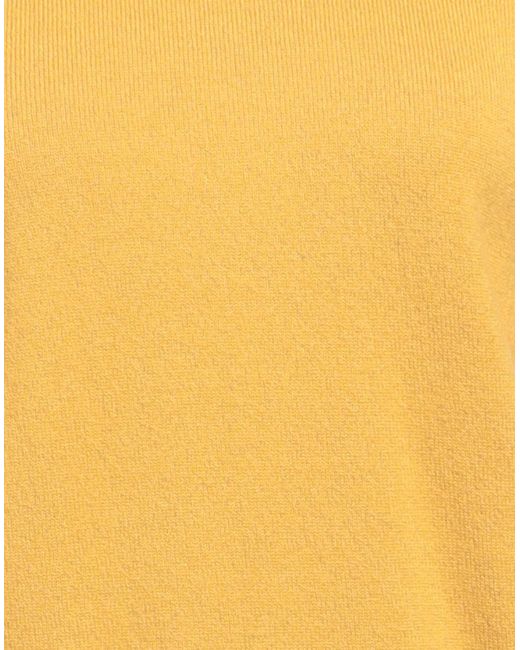 Kangra Yellow Marigold Turtleneck Merino Wool, Cashmere