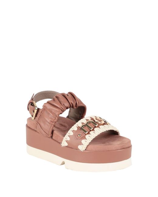 Mou Pink Sandals