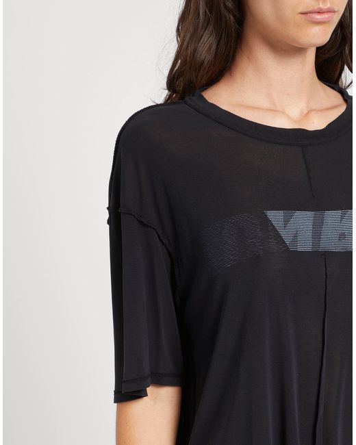 Unravel Project Black T-Shirt Silk