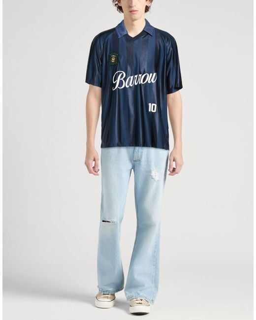 Barrow Blue Polo Shirt Polyester for men