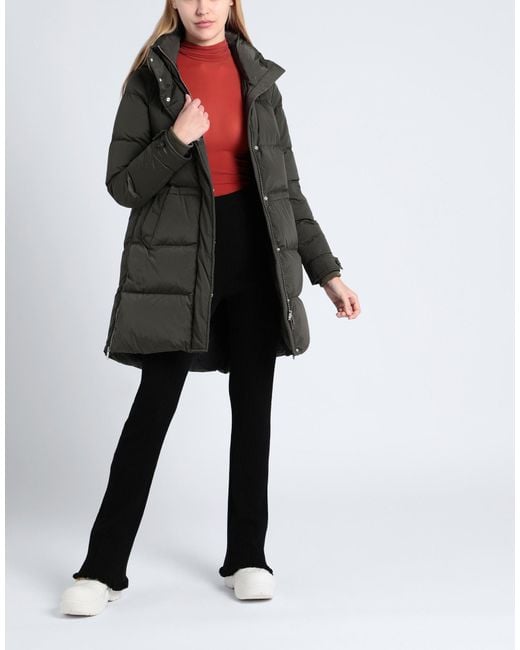 Woolrich Gray Puffer