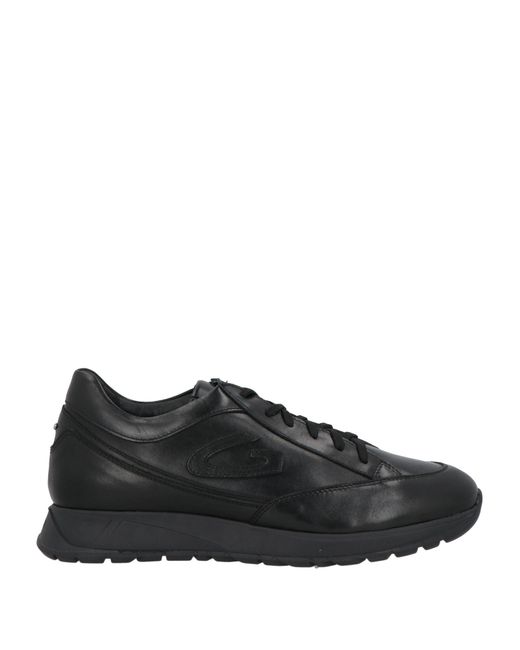 Alberto Guardiani Black Sneakers Leather for men