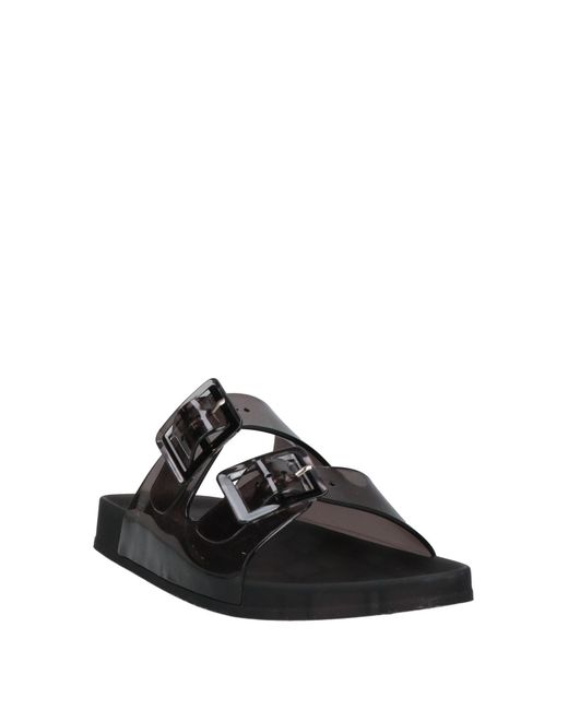 Colors Of California Black Sandals
