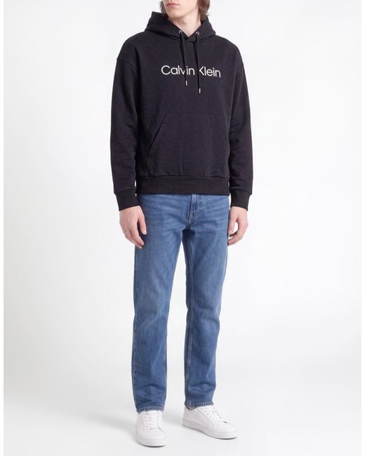 Calvin Klein Black Sweatshirt Cotton for men