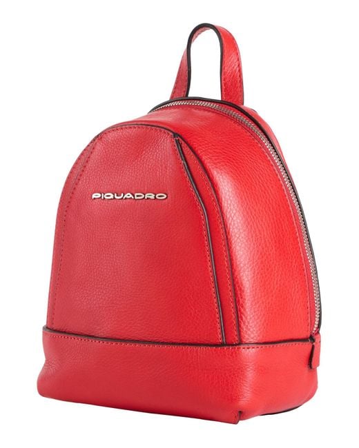 Piquadro Red Rucksack