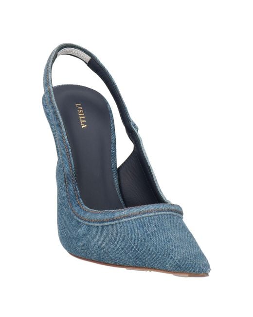 Le Silla Blue Pumps