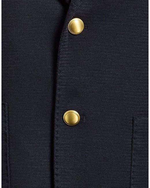 Bob Blue Blazer Polyester, Viscose, Elastane for men