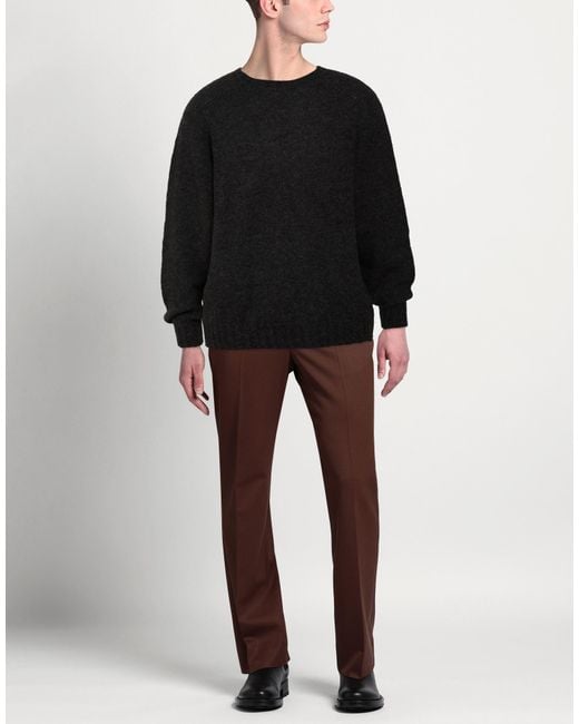 Oliver Lattughi Black Jumper for men